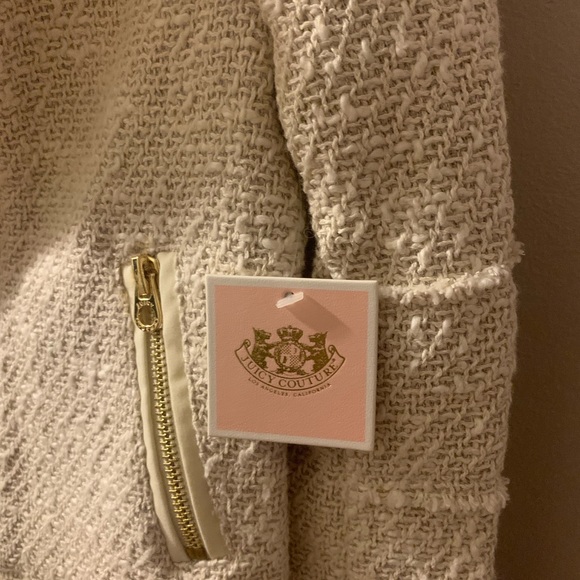 NWT - Juicy Couture Kids Tweed Blazer - Size: 4/5 - Picture 4 of 8